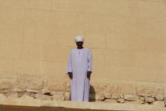 Egypt /  guard in the Deir el-Bahari