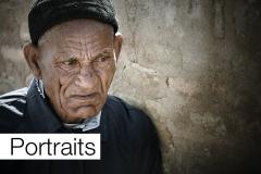 old man in Kairouan medina / Tunisia